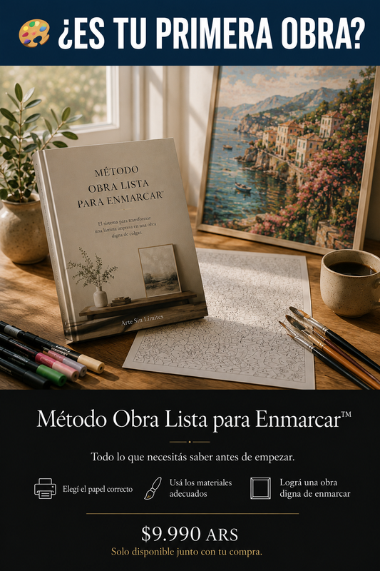 Método Obra Lista™ — Pintá tu primera obra y que quede para colgar en la pared