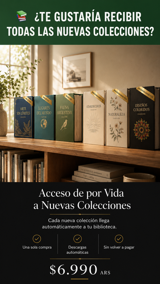 Acceso Ilimitado™ — Todas las obras de Arte Sin Límites, para siempre, con una sola compra
